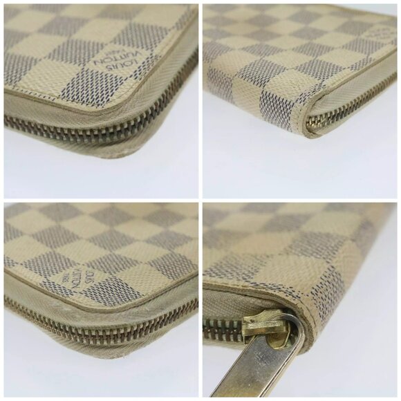 LOUIS VUITTON Damier Azur Zippy Wallet Long Wallet - Picture 15 of 15
